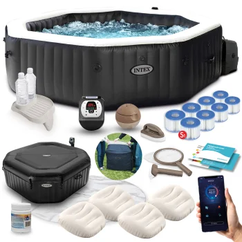 Intex 28462-Z piepūšamais SPA baseins ar hidromasāžu 6 personām