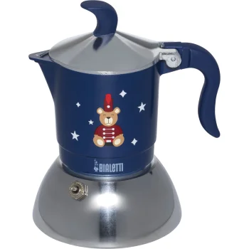 Bialetti Fiammetta Induction 2 tasīšu espresso kafijas automāts, zils