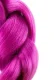 Kanekalons Sintētiskās Afro Bizes Frizūrām 60cm, Neona rozā | Synthetic Afro Braids for Hairstyles
