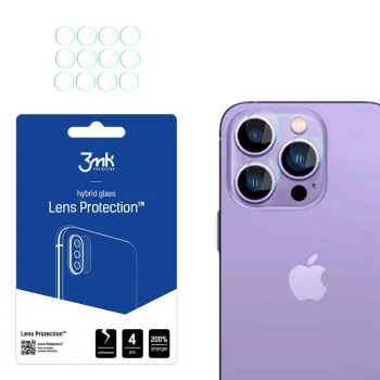 3mk Lens Protection aizsargstikls kamerai iPhone 14 Pro Max / 14 Pro