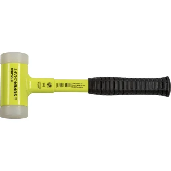 Halder SUPERCRAFT mīksto uzgaļu āmurs 40 mm, dzeltens un melns