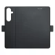 3mk Wallet Case atverams vāciņš Samsung Galaxy A36 / A56 Melns