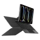 Vāciņš ar tastatūru Tech-Protect SmartCase Magnetic priekš iPad Pro 13\" 2024-2025, melns