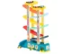 Daudzlīmeņu auto trase ar garāžu un 8 mašīnītēm