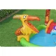 Bestway 53160 Jurassic Splash pripūšamais rotaļu laukums, 241 x 140 x 137 cm