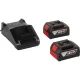 Akumulatora perforators Bosch GBH 18V-22, 18 V, SDS-plus (2x 4.0 Ah)