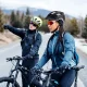 Wozinsky MTB velosipēdista ķivere ar noņemamu nagu, L izmērs (57-62 cm), melna/sudraba