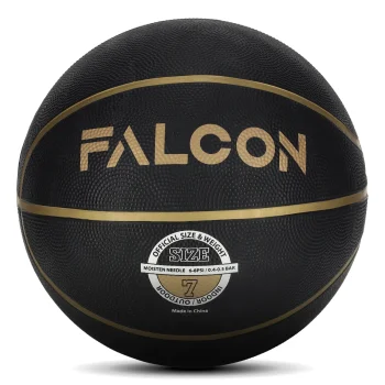 4Fizjo Falcon Basketbola bumba, 7. izmērs, melna