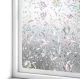 Dekoratīva logu plēve AG977B ar ziedu rakstu, 45x200 cm