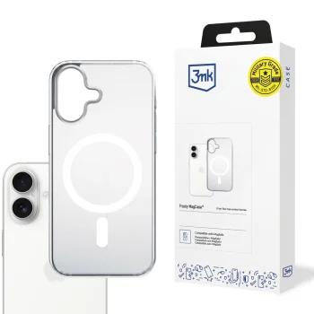 Vāciņš 3mk Frosty MagCase modelim iPhone 17, balts