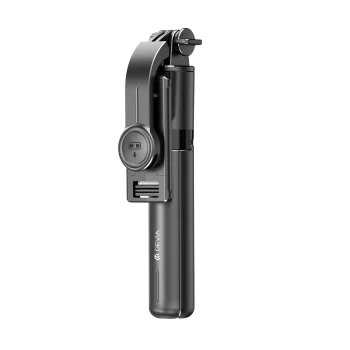 Pašportretu nūja ar statīvu Devia Lite 1 Tripod Bluetooth, melna