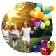 Ricokids hēlija balons 0.20m3 ar baloniem un lentīti