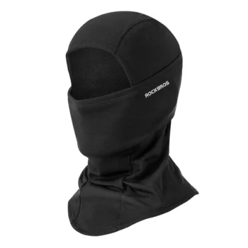 Siltināta sporta balaklava Rockbros LF7345BK, melna