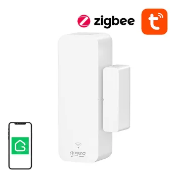 Viedais durvju un logu atvēršanas sensors Gosund ST18 Zigbee Tuya