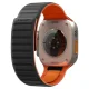 Pulksteņa siksniņa Spigen Athlex Air M priekš Apple Watch 44/45/46/49 mm, melna/oranža