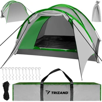Trizand Nevada 4 vietīgs tūristu telts ar priekšnamu