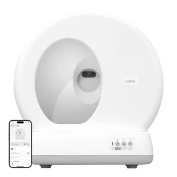 Pašattīroša kaķu tualete UBPet UCAT C10 Pro ar kameru