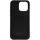 Audi Silicone Case iPhone 14 Pro Max 6.7\" vāciņš, melns