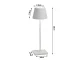 Bezvadu LED galda lampa, 3 gaismas toņi, USB-C, balta