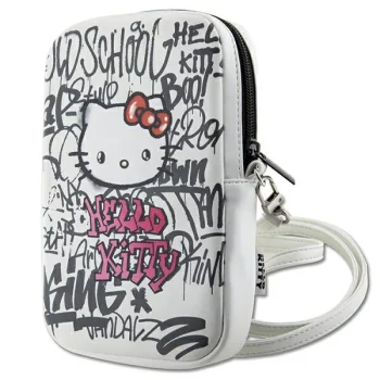 Hello Kitty pleca soma Graffiti Kitty Head, balta