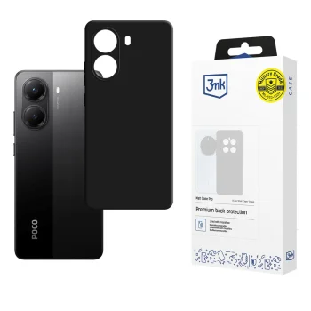 Vāciņš 3mk Matt Case Pro, Xiaomi Poco X7 Pro 5G, matēts melns