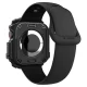 Aizsargvāciņš Spigen Rugged Armor priekš Apple Watch 10 (42mm), melns