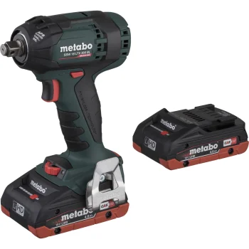Akumulatora triecienuzgriežņatslēga Metabo SSW 18 LTX 300 BL, 18V, 2x 4.0Ah, 300 Nm