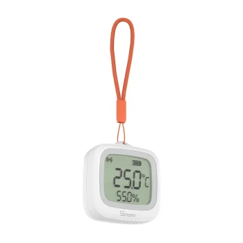 Sonoff SNZB-02WD Zigbee LCD temperatūras un mitruma sensors, balts