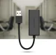 Ugreen USB 2.0 uz RJ45 tīkla karte 100 Mbps, melna