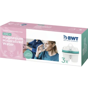 BWT Zinc + Magnesium ūdens filtra kasetnes, 3 gab.