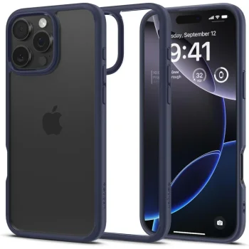 Telefona vāciņš Spigen Ultra Hybrid priekš iPhone 16 Pro Max, zils