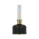 Retro LED lampa Forever Light FLR-25 ar akumulatoru, melna