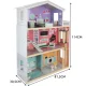 Kruzzel Koka leļļu māja, 114 cm | Dollhouse