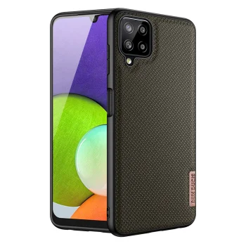 Dux Ducis Fino vāciņš Samsung Galaxy A22 4G telefonam, zaļš