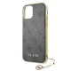 Guess iPhone 11 / XR vāciņš 4G Charms Collection, pelēks