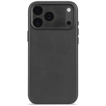 Decoded Leather MagSafe vāciņš Apple iPhone 17 Pro Max - Melns