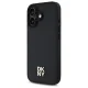 Vāciņš DKNY Repeat Pattern Stack Logo MagSafe iPhone 16, melns