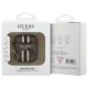 Aizsargājošs maciņš Guess GUA2P4RPSW AirPods 1/2, 4G Printed Stripes Charm, brūns