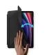 Dux Ducis Samsung Galaxy Tab S10 FE / S9 / S9 FE atverams vāciņš maciņš grāmatiņa Magi, melns