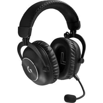 Logitech G Pro X 2 Lightspeed spēļu austiņas, melnas