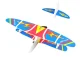Putuplasta Lidmašīna Planieris ar Elektrisko Motoru USB | Polystyrene Aeroplane