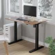 Ergo Office ER-403B Elektriski Regulējams Galda Rāmis, Melns