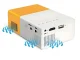 Pārnēsājams LED projektors YG300 (2025. gada versija) Full HD, USB, HDMI
