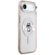 Karl Lagerfeld IML Choupette Sketch Logo MagSafe vāciņš iPhone 17 Air, Rozā