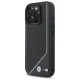 BMW M Perforated Twisted Line MagSafe vāciņš iPhone 16 Pro, melns