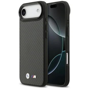 BMW M Kevlar Matt MagSafe vāciņš iPhone Air Melns