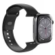 Puro Icon silikona siksniņa Apple Watch 42 / 44 / 45 / 49 mm, 2 gab., melna