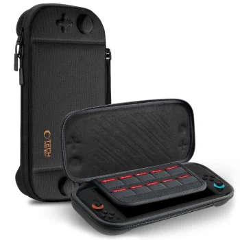 Tech-Protect Slim Pouch maciņš Nintendo Switch 2 melns