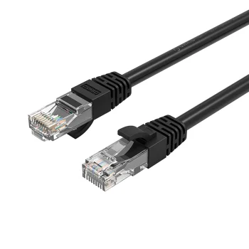 Orico PUG-C6 CAT6 RJ45 Ethernet tīkla kabelis, 8m, melns
