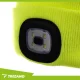 Trizand ziemas cepure ar LED lukturīti, dzeltena